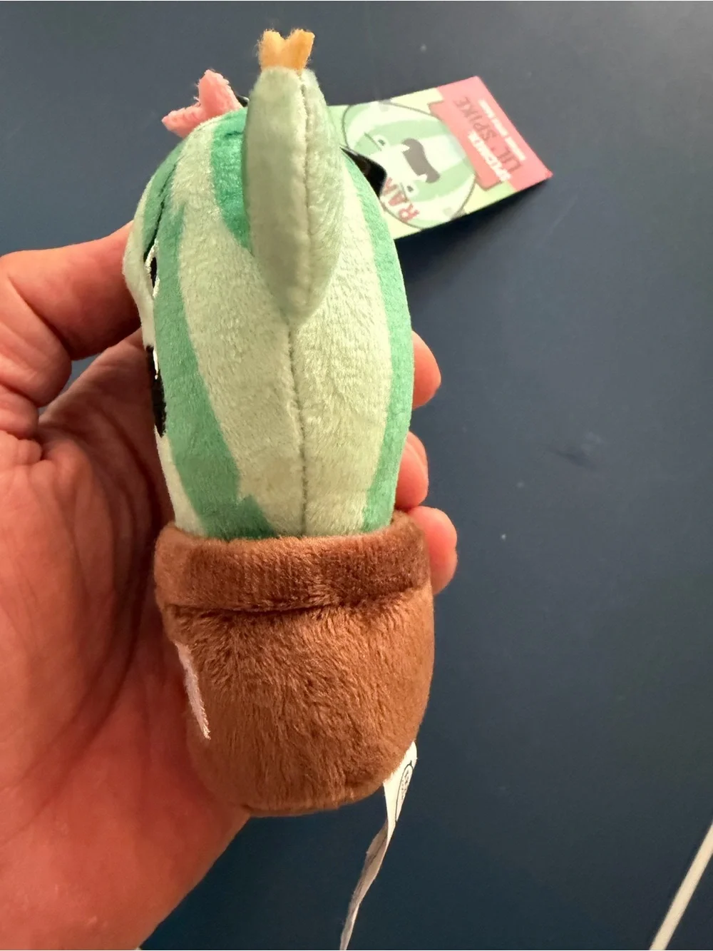 Plantz In A Box Lil' Spike plush clip-on